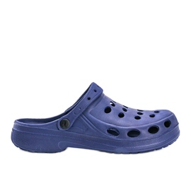 Davids marineblaue Hausschuhe für Herren