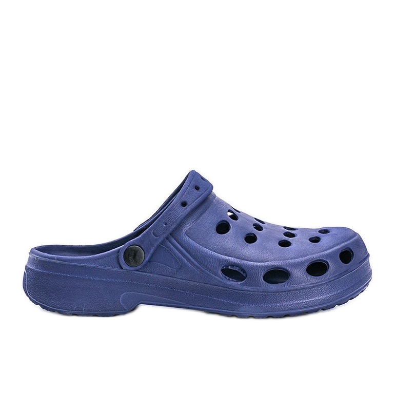 Davids marineblaue Hausschuhe für Herren navy blau