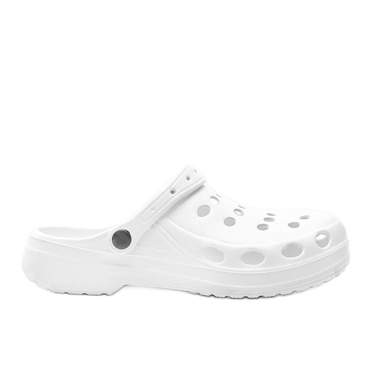 Davids weiße Cola-Slipper für Herren