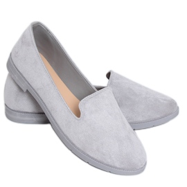 Graue Damen Herren JX77P Grau