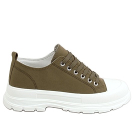 Grüne Damen Sneaker LA122 Grün