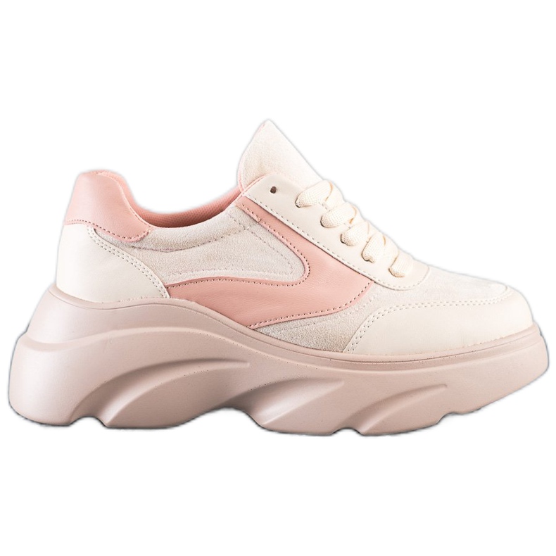 Seastar Powder Sneakers auf der Plattform rosa