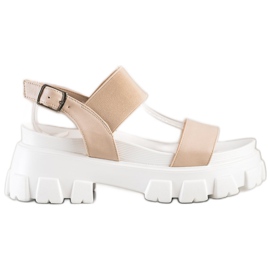 Seastar Beige Sandalen auf der Fashion-Plattform weiß