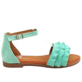 Damen Sandalen Mint S060195 Grün