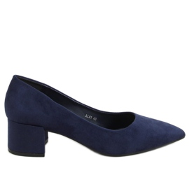Pumps niedrige Absätze marineblau LL81 D.BLUE