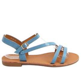 Blaue Damensandalen BH1651-SD Blau