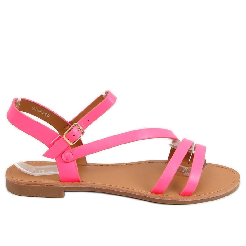 Damen Sandalen Fuchsia BH1651-SD Fuchsia rosa
