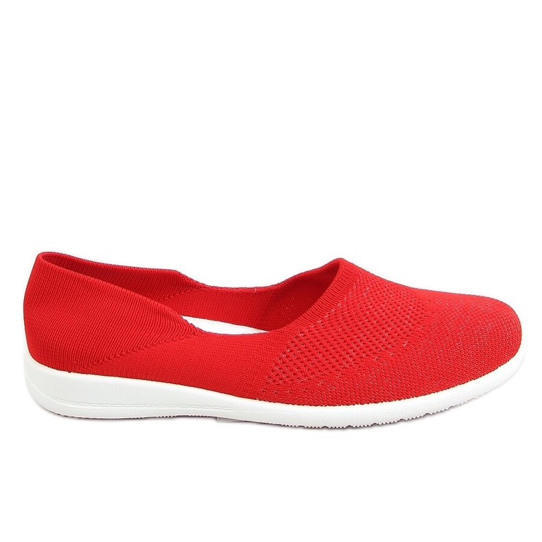 Rote Sockenballerinas IC05 Rot
