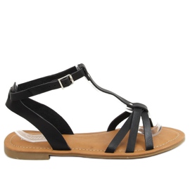 Schwarze Damensandalen Z5713 Black