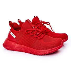 Herren Sportschuhe Big Star HH174275 Rot