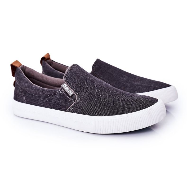 Herren Sneaker Slip-On Big Star DD174162 Grau