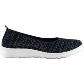 SHELOVET Slip-On-Sneakers marineblau blau