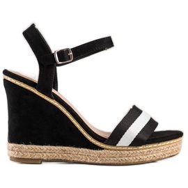 Kayla Hochhackige Sandalen schwarz