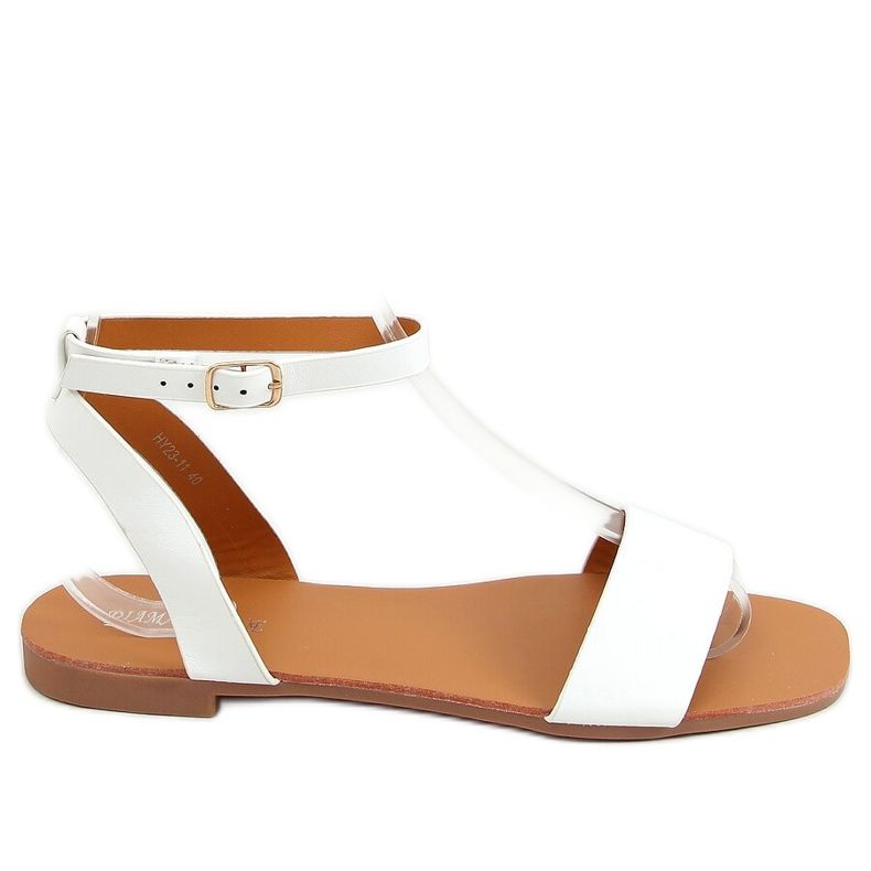 Sandalen mit Kette weiß HY23-11 Weiß