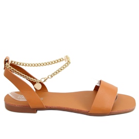 Sandalen mit Kette Camel HY23-11 Camel braun