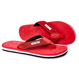 Herren Flip-Flops Big Star HH174819 Rot
