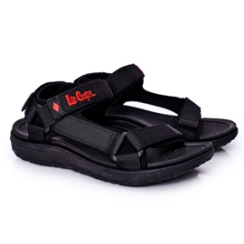 Sport Herren Sandalen Lee Cooper LCW-21-34-0213M Schwarz