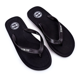 Herren Flip-Flops Big Star DD174669 Schwarz