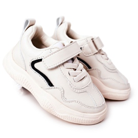 Apawwa Kinder Sportschuhe Sneakers Beige Runner