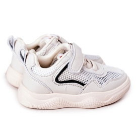 Apawwa Kinder Sportschuhe Sneaker Beige Fun