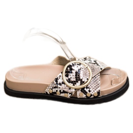 Renda Lässige Hausschuhe mehrfarbig