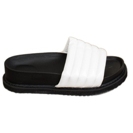 Seastar Leichte Hausschuhe aus Öko-Leder weiß