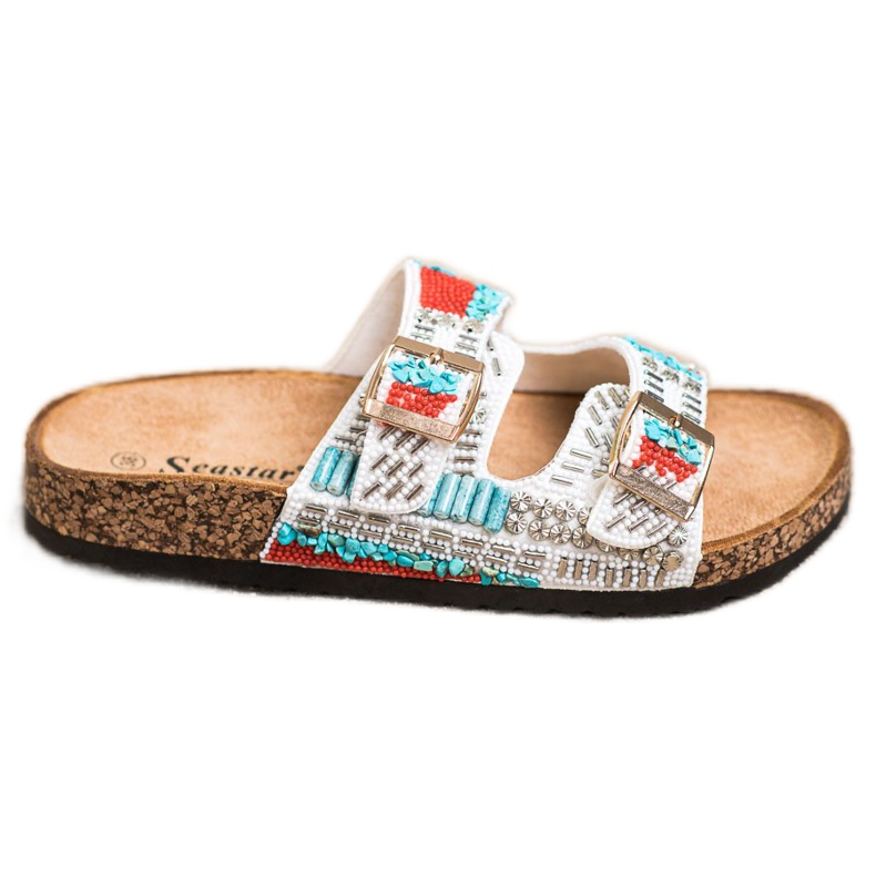 Seastar Modeperlen Hausschuhe mehrfarbig