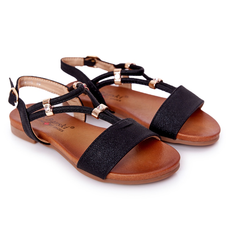 S.Barski Kindersandalen S. Bararski Comfort Schwarz