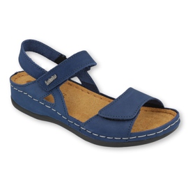 Inblu Damenschuhe Sandalen 158D101 marineblau