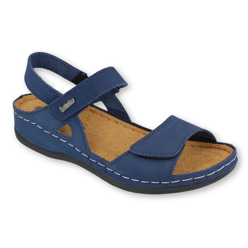 Inblu Damenschuhe Sandalen 158D101 navy blau