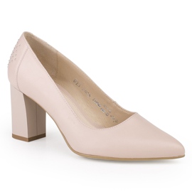 Marco Shoes 1068P Pumps in Puderrosa mit Düsen