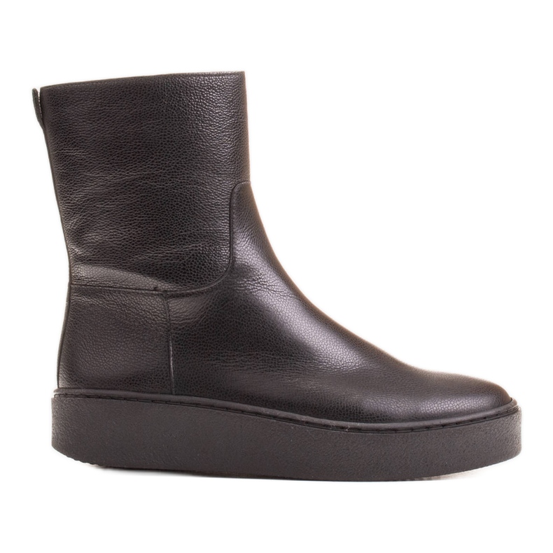 Marco Shoes Bequeme Marco Stiefel mit flachem Boden schwarz