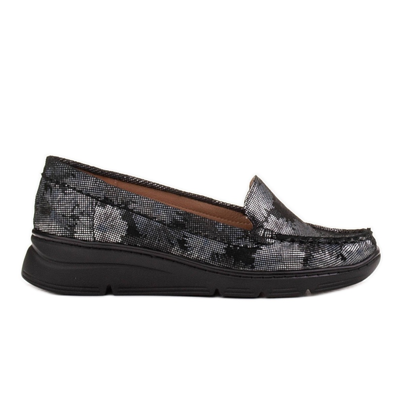 Radoskór Bequeme schwarze Damenschuhe für einen breiteren Fuß