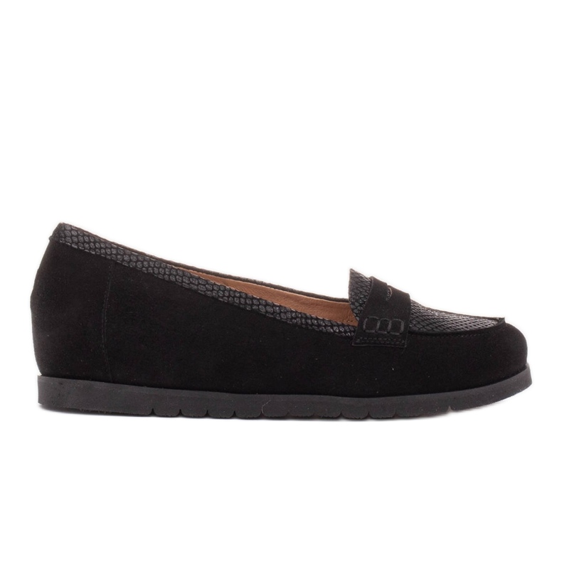 Marco Shoes Leichte Schuhe mit sehr weicher Unterseite und verstecktem Zwickel schwarz