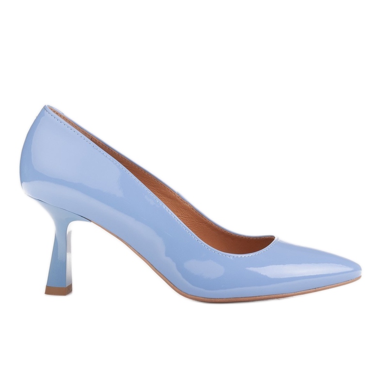 Marco Shoes Elegante Pumps mit blauem Lack