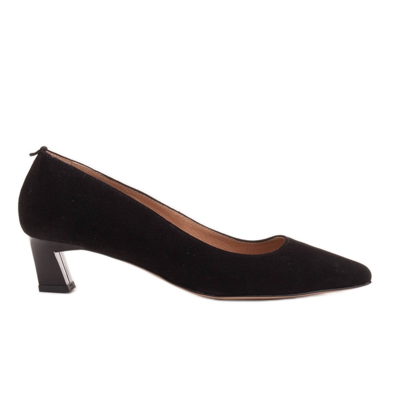 Marco Shoes Elegante Pumps mit niedrigem Absatz schwarz