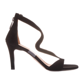 Marco Shoes Elegante Ava-Sandalen schwarz