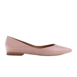Marco Shoes Ballerinas für Damen mit niedrigen Seiten rosa