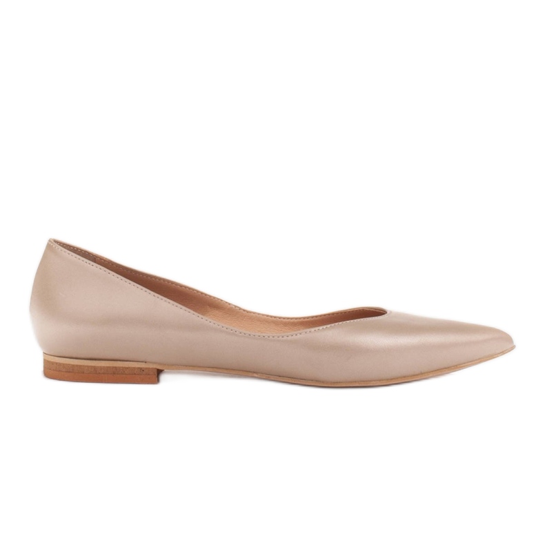 Marco Shoes Ballerinas für Damen mit niedrigen Seiten golden