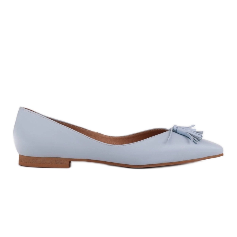 Marco Shoes Ballerinas für Damen mit niedrigen Seiten blau