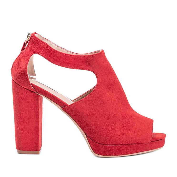 Atlantic Sandalen mit rotem Schaft