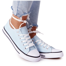 Klassische Sneakers für Damen Blau Omerta