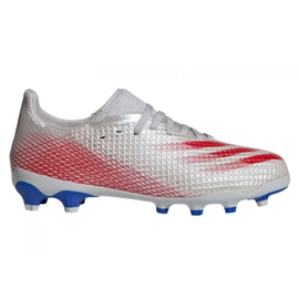 Adidas Jr X Ghosted.3 Mg Jr FY7290 Schuhe mehrfarbig grau