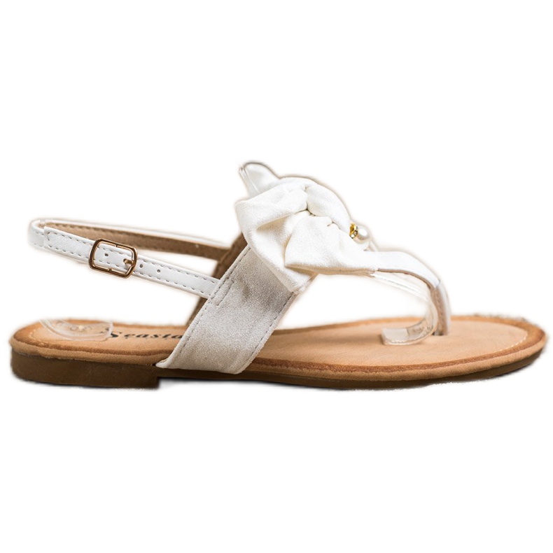 Seastar Stilvolle Sandalen mit Schleife weiß
