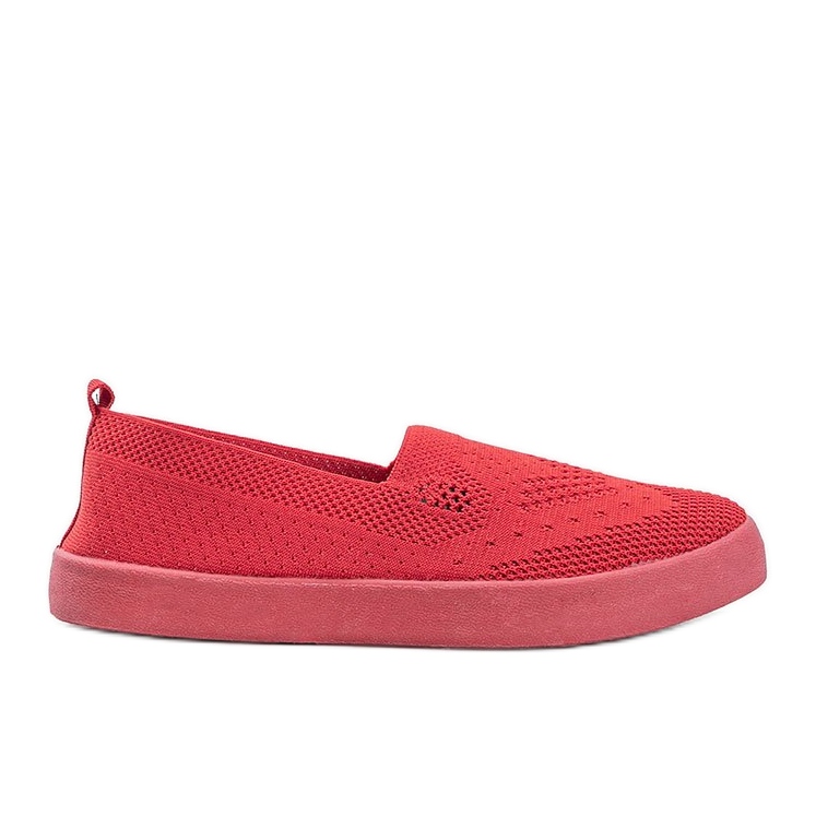 Moab Rote durchbrochene Slip-On-Sneakers