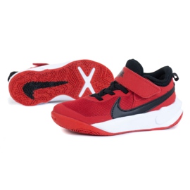 Nike Team Hustle D 10 (PS) Jr CW6736-600 Schuh rot