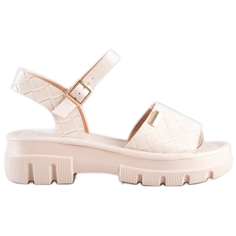 SHELOVET Sandalen auf der Fashion-Plattform beige