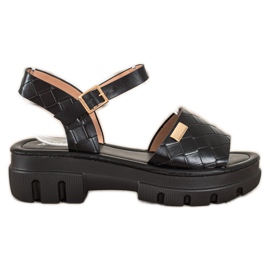 SHELOVET Sandalen auf der Fashion-Plattform schwarz