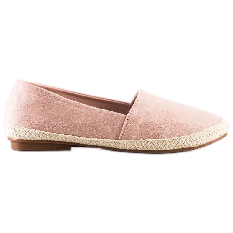 Marquiz Klassische Espadrilles rosa