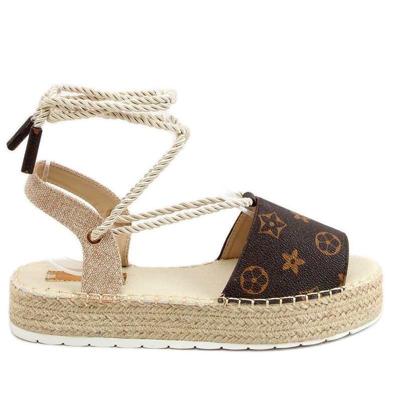 Espadrilles, Sandalen braun JH158 Camel